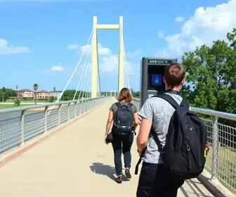 sistema biométrico na Ponte da Amizade